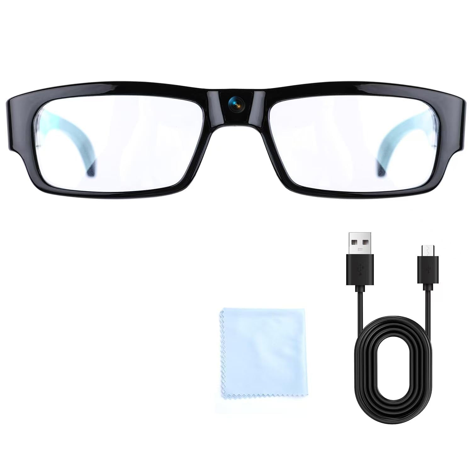 Shenmeila 1080P Hd Spy Camera Smart Video Recording Glasses-Outdoor Sport Glasses With Camera Wearable Eyeglass (Without Memory Card)