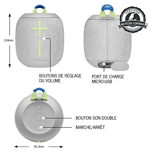 Wireless Bluetooth Speaker Ultimate Ears gris portable taille unique - 7