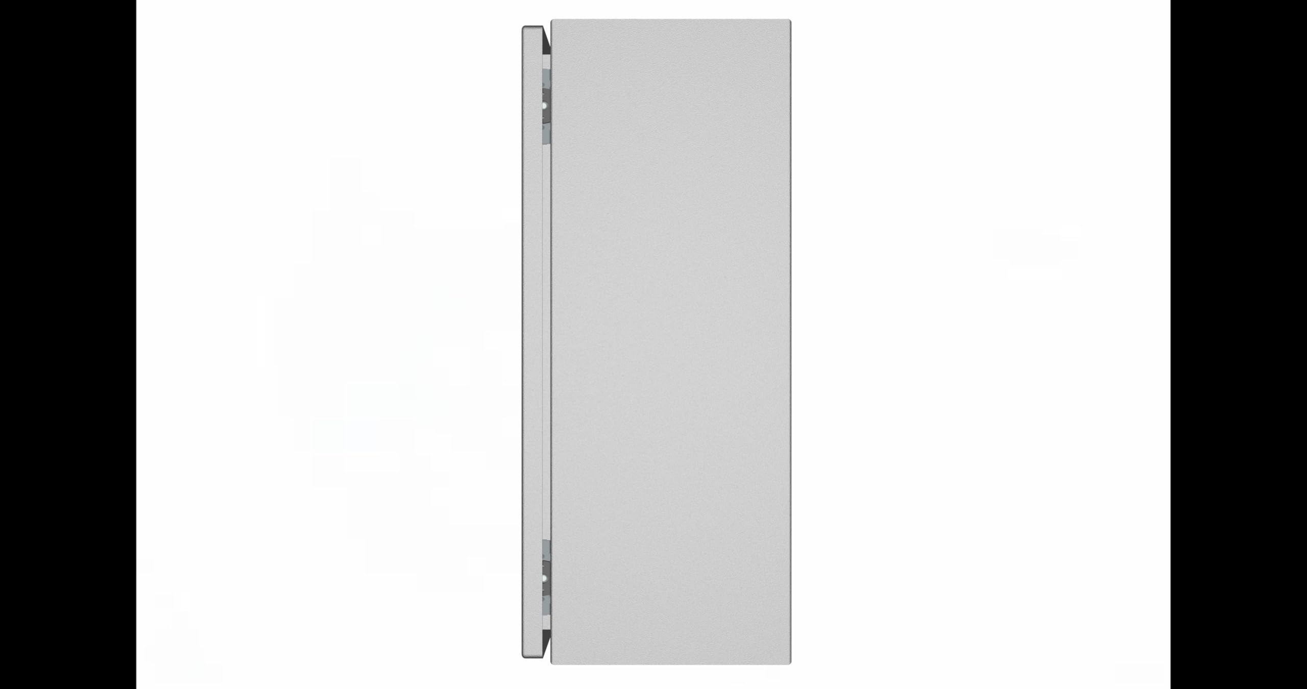 RITTAL 1045000 DIY, Acier allié, Gris Clair (Ral 7035), (B x H x T) 400 x 500 x 210 mm