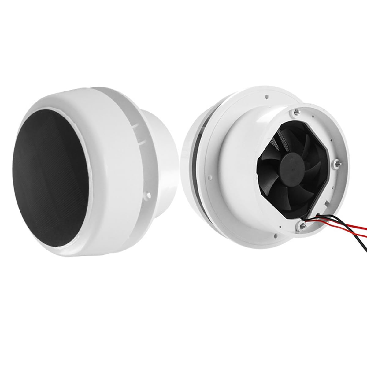 Ventilación de Aire Silenciosa de Techo Refrigeración Rejilla de Enfriamiento Ventilador de Escape Autocaravana Remolque de Viaje Furgoneta