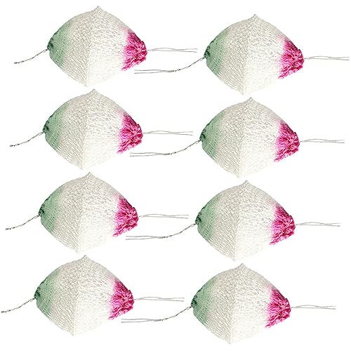 HOOTNEE Double-Headed Kerosene Lamp Mantles 12 Pack Replacement Gas Lantern Mantles Rayon Material No Odor Easy to Install