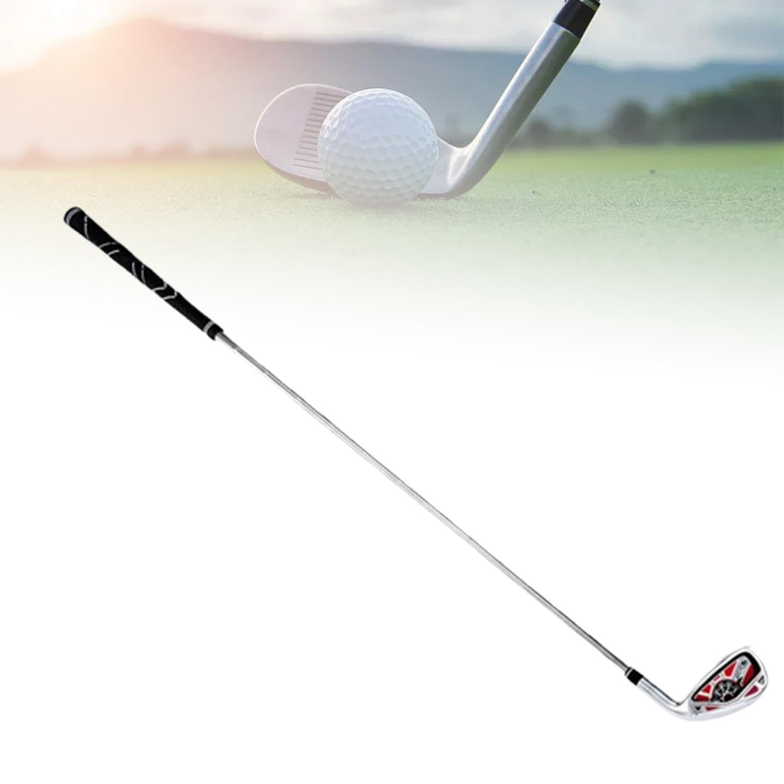 Palo de Golf con Varilla de Acero y Hierro 7 para Adultos con empuñadura de Goma Que Proporciona Comodidad y Control Durante la práctica.