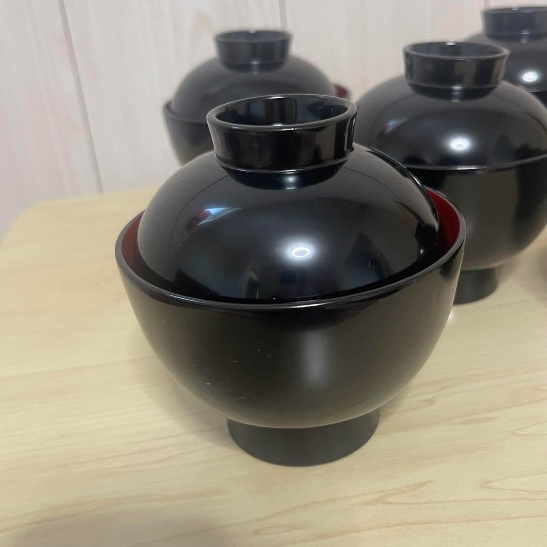 【本場秋田よりお届けします】伝統工芸品 川連漆器 椀5客 日本製 漆 本場秋田よりお届けします伝統工芸 川連漆器 椀5客 曰本製 漆