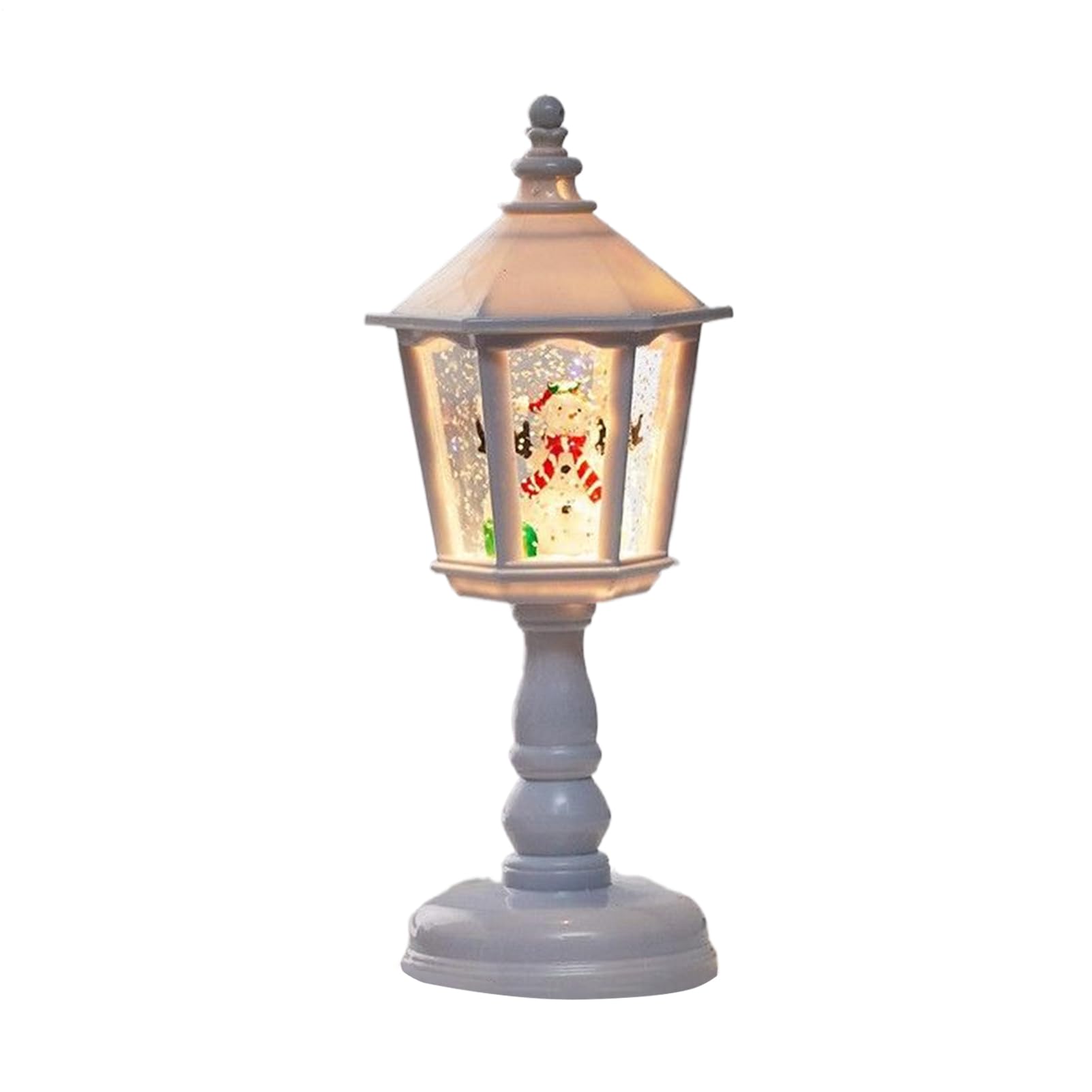 Bola de nieve navideña para iluminar tu salón y terraza