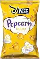 Wise White Cheddar Popcorn Wise Snacks Cheez Doodles Baked Puffs, Honey BBQ, Individual Snack Size Bags, School Oogies Gourmet Popcorn