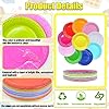 Piatti Di Carta Colorati Da 300 Pezzi, Piatti Usa E Getta, Piatti Di Carta Rotondi Da 7 Pollici, Piatti Di Carta Colorati Fai Da Te Per Piatti Da Dessert, Torte, Feste Di Compleanno, 15 Colori