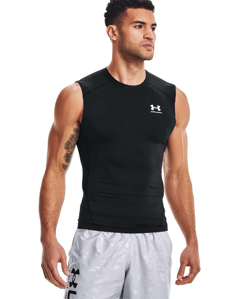 Under Armour Men's HeatGear Compression Sleeveless T-Shirt
