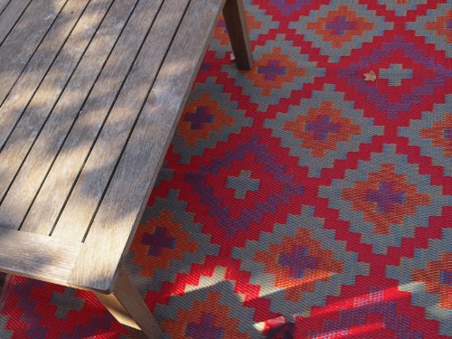 Fab Habitat Saman - Arancio e Viola (120cm x