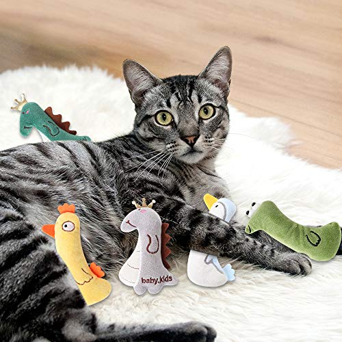 mewmewcat Catnip Pelúcia Brinquedo Interativo Catnip Brinquedos para gatos internos Gatinho bonito d