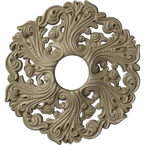Image of Ekena Millwork CM19ORGDF Orrington Ceiling Medallion, Gobi Desert