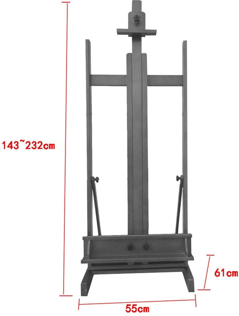 MU Cavalletto solido supporto di legno Olio cavalletto pubblicità immobiliare di legno solido Display Stand Display Stand Piano Grande Cavalletto,B