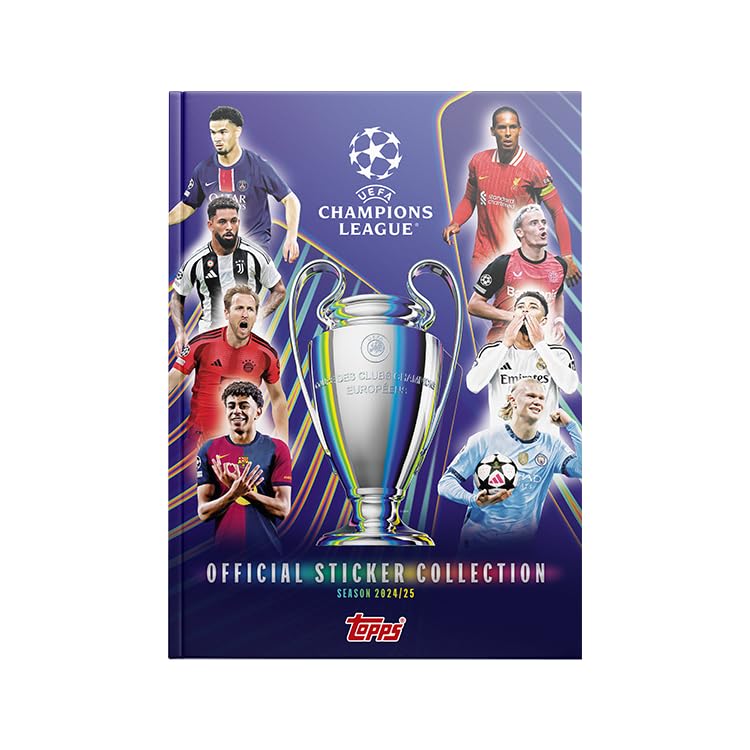 Topps Naklejka UEFA Champions League 24/25 – album na sztywny album – wyłącznie online