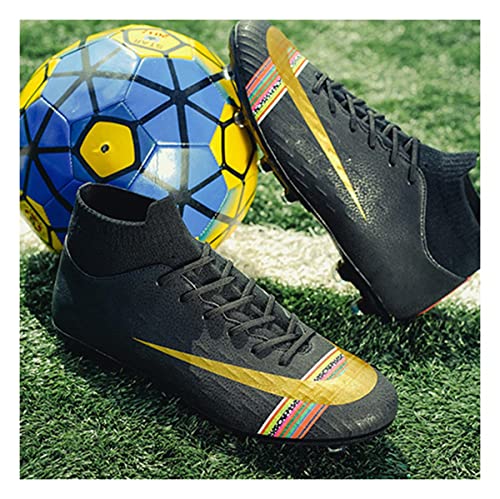 Voetballaarzen Heren High Top Voetbal Training Schoenen Schoenplaatjes Buiten Professionele Sneakers Track En Field Competitie Schoenen Unisex - Image 4