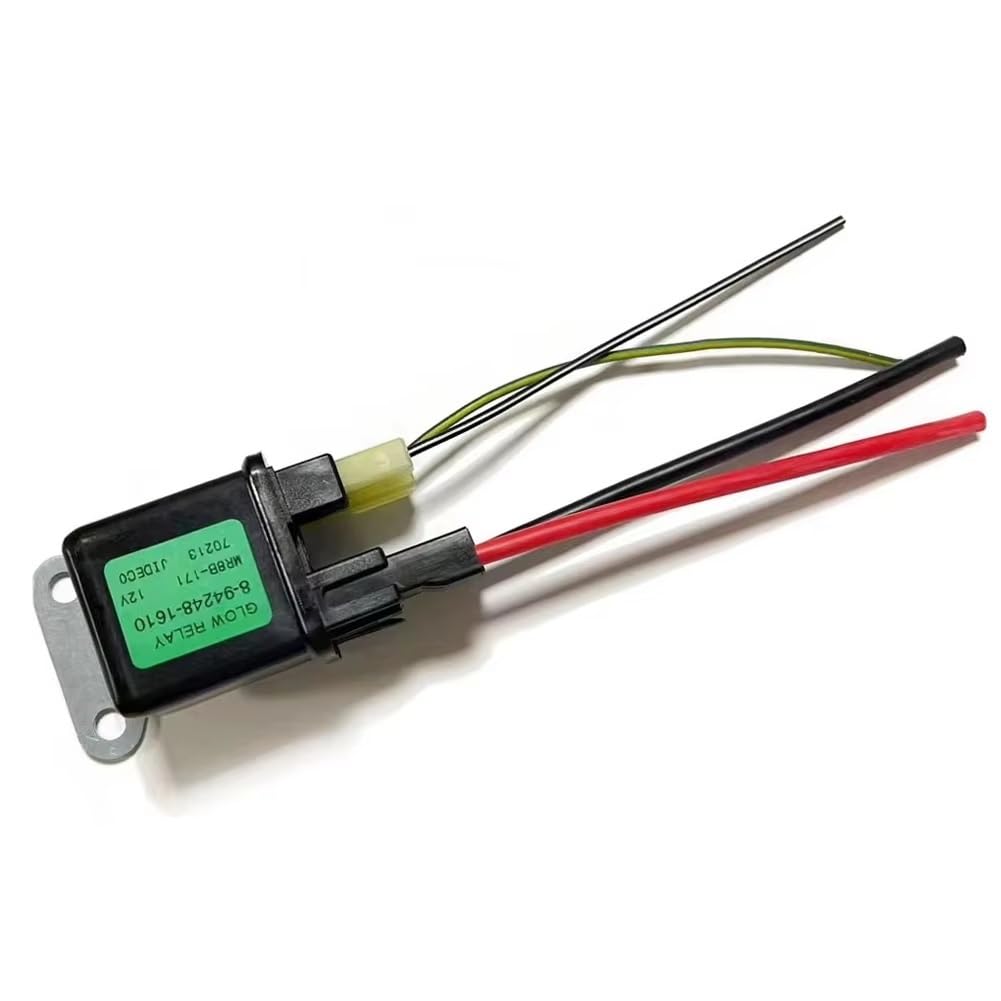 8942481610 Compatible with Isuzu for ZAXIS27U ZAXIS50U ZAXIS40U聽聽Preheating Relay Glow Plug(Relay Only)