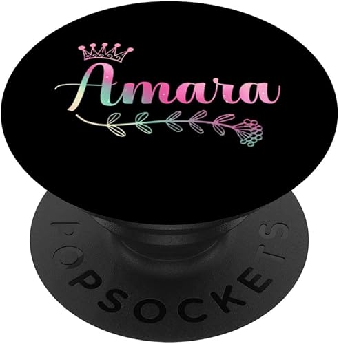 Miniatura 1 de Regalo temático Amara regalo personalizado para Amara PopSockets PopGrip intercambiable