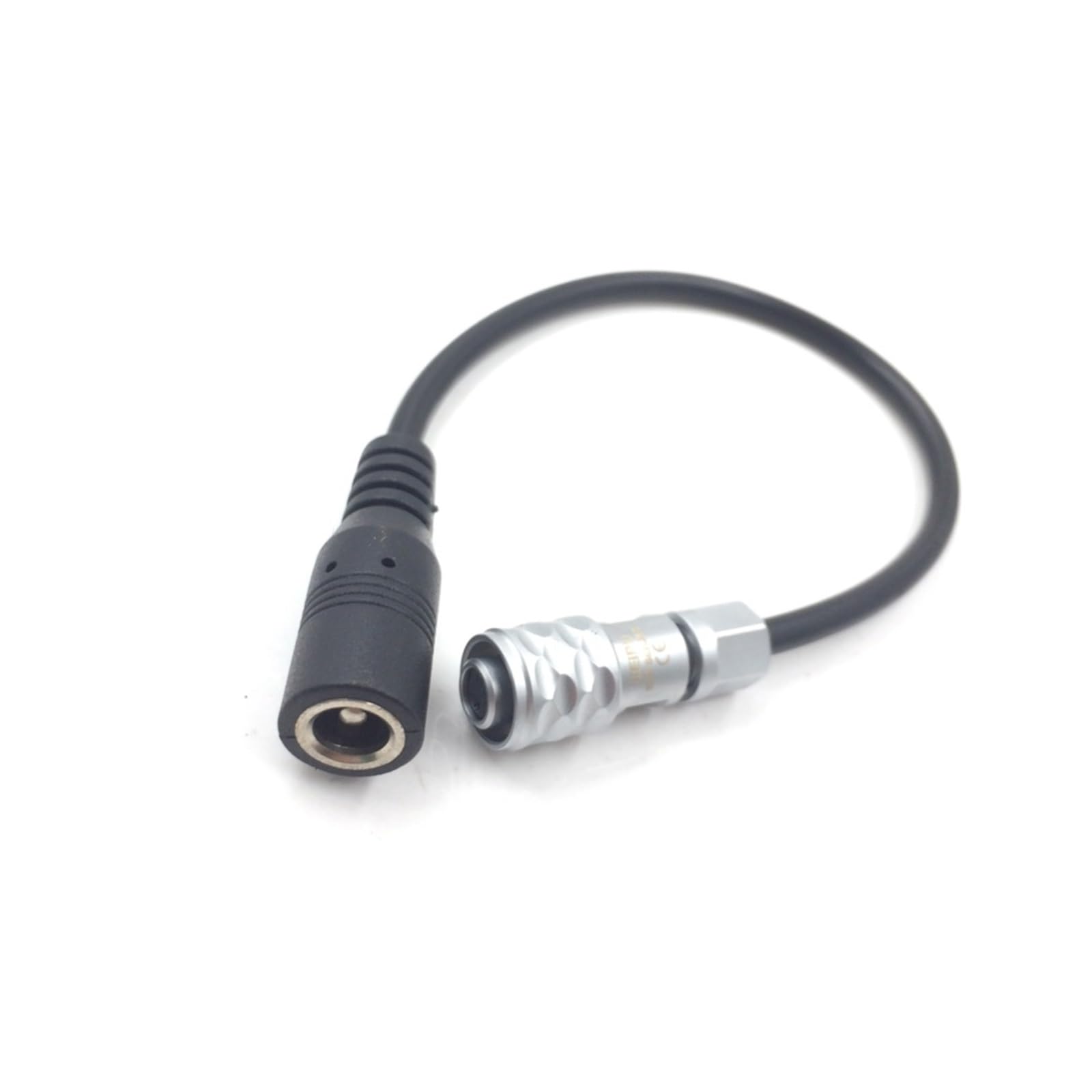 Cable de alimentación 4K, cable extensión, hembra DC 5525, macho 5,5x2,5mm a Sf6, 2 pines, cámara(DC Straight Male,80cm)