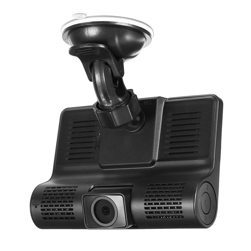 Mabron 1080p HD in-Car 4" Touch Dash Cam. Equipped with 3 Lenses for Front and Rear Recording, ensuring Safety on The Road-image-40