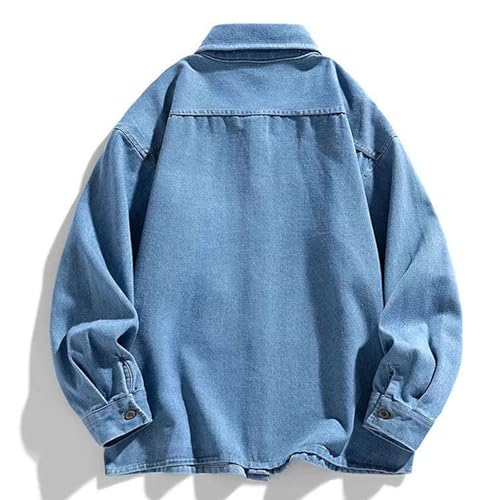 Chaqueta denim casual para hombre talla XX-Large miniatura 6