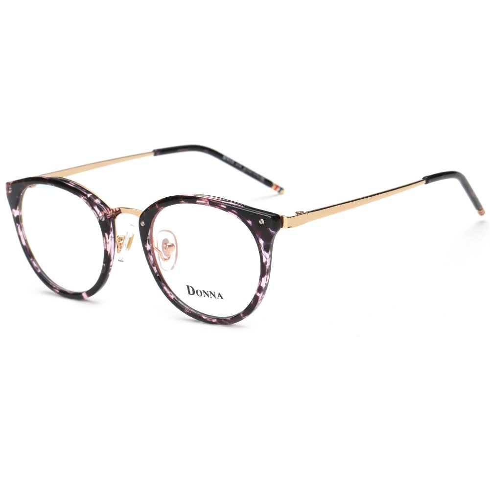 Donna Stylish Clear Lens Frame Glasses Samll Circle Blue Light Blocking For Computer Dn08 Buy Online In United Arab Emirates At Desertcart