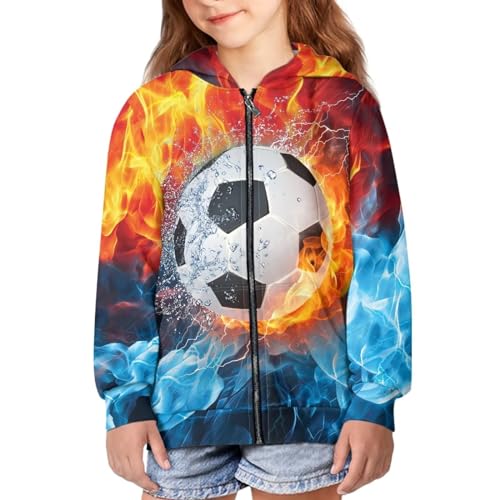 Image of Biyejit Kids Novelty 3D Graphic Printed Hooded Sweatshirt