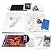 BTS Album - MAP OF SOUL : 7 [ 1 ver. ] CD + Photobook + Lyrics Book + Mini Book + Photocard + Postcard + Sticker + Coloring Paper + OFFICIAL POSTER + FREE GIFT