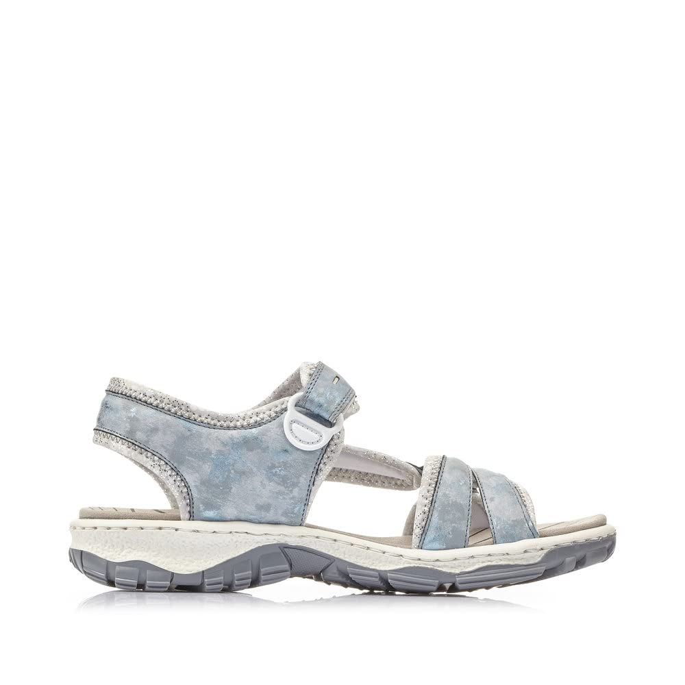 Rieker Damen Klassische Sandalen 68879, Frauen Sandalen