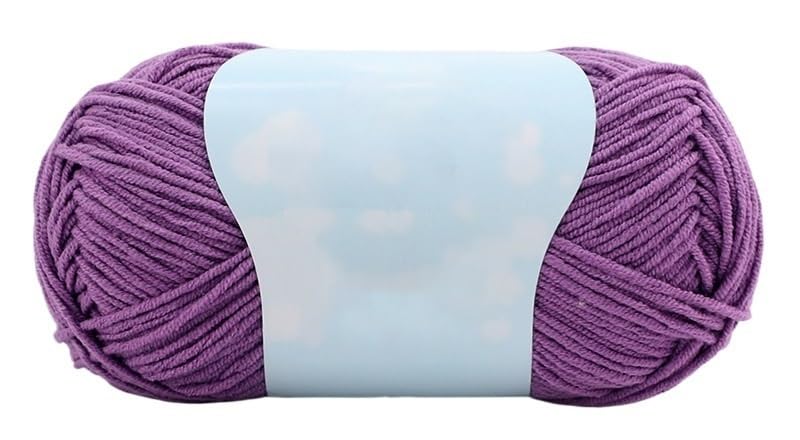 Fil de coton pour crocheter 5 écheveaux 4 épaisseurs fil artisanal pour amigurumi