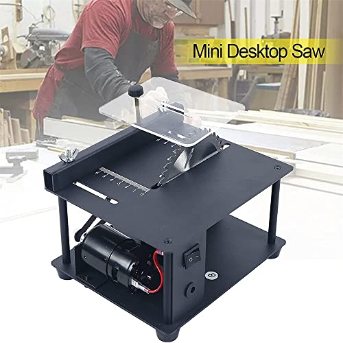Mini scie à table multifonctionnelle vitesse réglable double rotation 10000 TR/Min