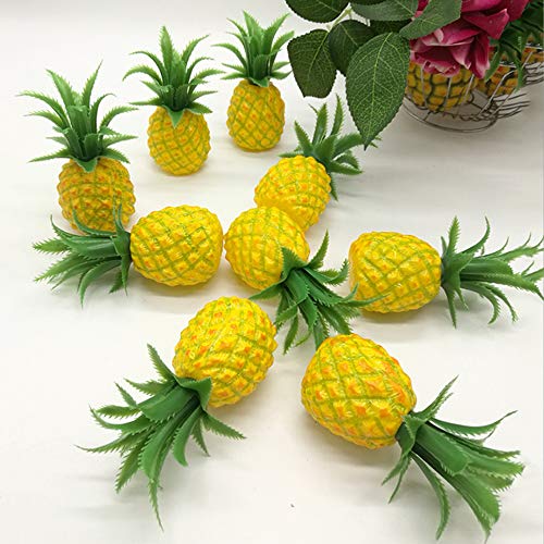 Horuius Fake Pineapple Artificial Fruit Mini Small Pineapple Simulation Lifelike For Home Cabinet Table Party Kitchen Decoration Photography Prop 3 Pcs thumb #3