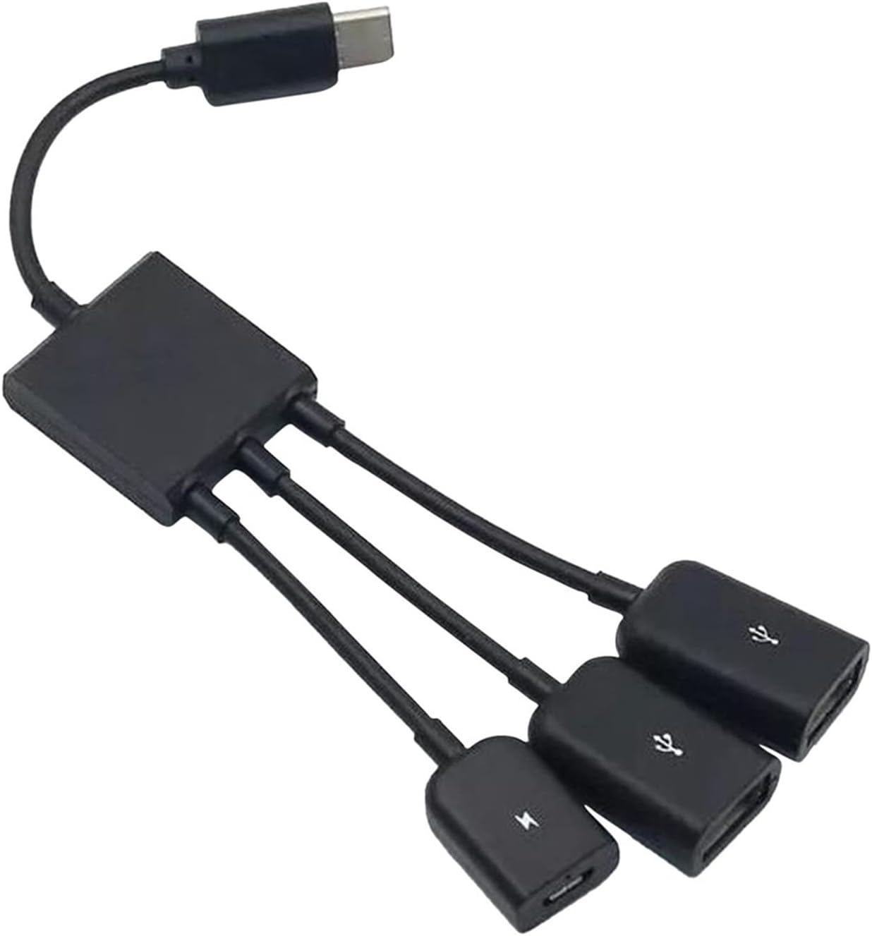 4 Port OTG Hub USB Hub 3.0 Fast Charging USB Splitter