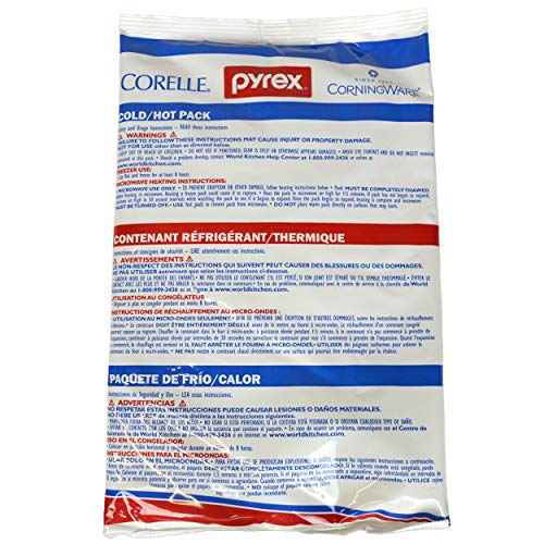 Pyrex Portables Large Hot / Cold Pack for Freezer or Microwave