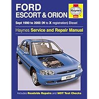 Ford Escort & Orion Diesel (Sept 90 - 00) H To X