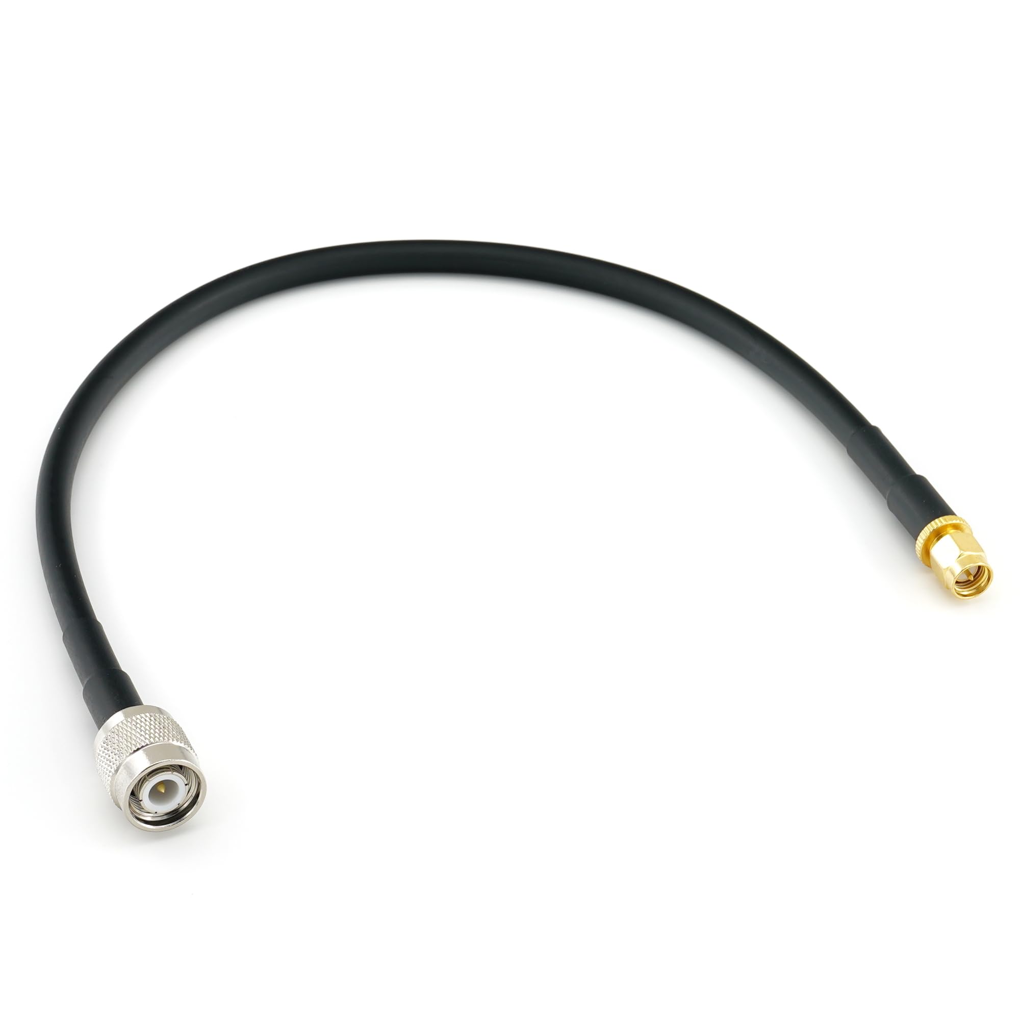 Cavo TNC Maschio A SMA Maschio 30cm HF-240 (equivale A LMR240) Bassa Perdita Per CB, VHF, UHF, Radio Marine E Misuratori SWR
