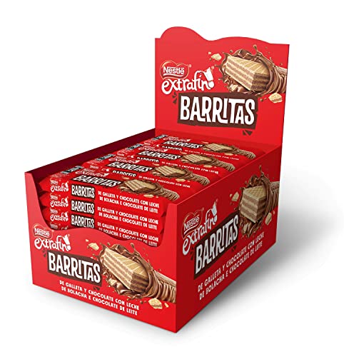 Nestle Extrafino Snack Chocolate Con Leche 30 x34 g