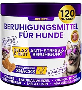 Reliefy Beruhigungsmittel für Hunde Leckerlis 120