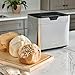 Cuisinart Bread Maker Machine, Stainless Steel Convection Bread Machine with 16 Menu Options, 3 Loaf Sizes Up to 2 Lb., 3 Crust Colors, Includes Measuring Cup, Spoon & Kneading Hook, CBK-210