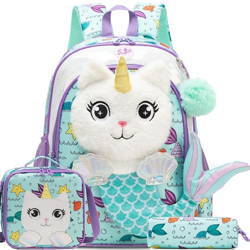 Mochila Infantil Menino Menina Escolar Mochilas Rodinha Mochila De Bordo Kit Casual InfantisBorboleta Roxa