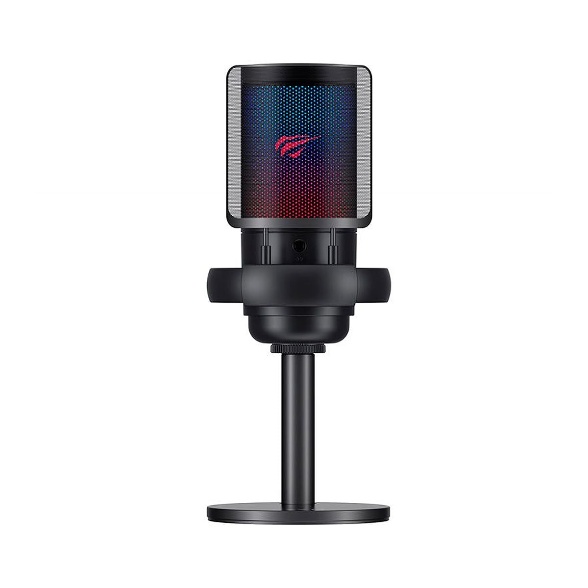 havit Gamenote GK50 Pro RGB Gaming Professional Gamer Publisher Micrófono y Soporte de Escritorio