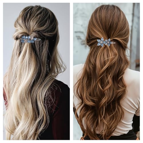 Set de 3 Clips Vintage con Strass para Cabello 2 Pulgadas miniatura 5