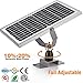 SUNER POWER 10W 12V Solar Battery Charger Maintainer, Built-in Smart MPPT Charge Controller, Adjustable Mount Bracket, Waterproof 10 Watt Solar Panel Kits for Car Automotive Boat Marine RV Trailer