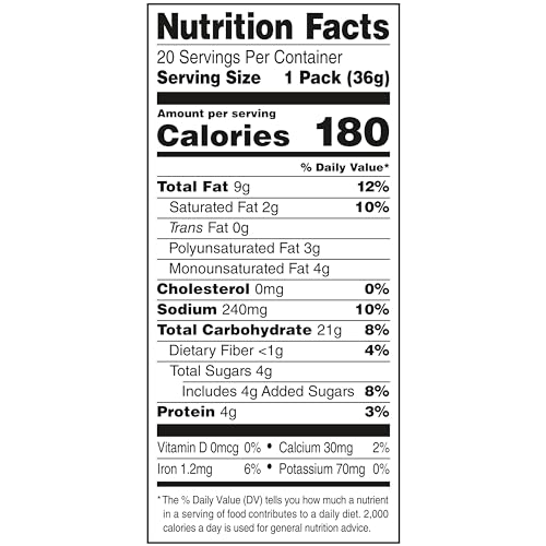 Lance Sandwich Crackers, Toasty Peanut Butter, 20 Individually Wrapped Packs, 6 Sandwiches Each - Thumbnail 2