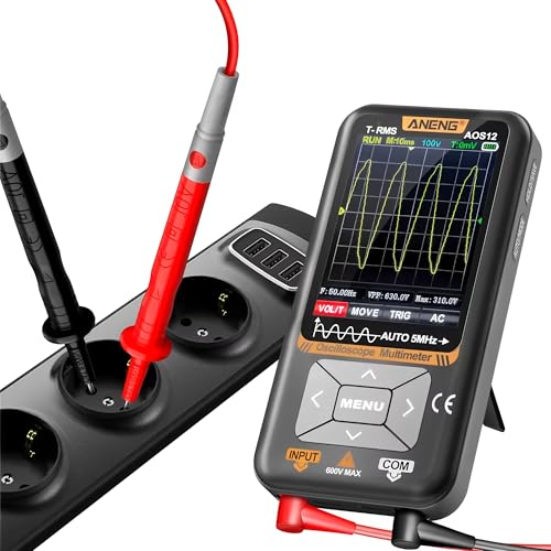 Oscilloscope portable AOS12 multimètre 2-en-1 5MHz 48MSa/s pour diagnostic auto