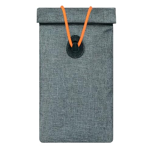 CJMUQHEHH Borsa Faraday Premium, Custodia Schermante, Doppia Protezione, RFID Blocker,