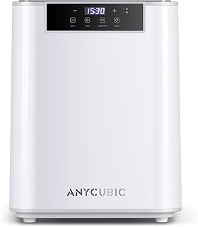 ANYCUBIC Wash & Cure Max, 14.9L Extra Large Wash and Cure Station, Dual-Cleaning Mode, 50% Detergent Saving, Compatible with Photon Mono Saturn Halot LCD SLA DLP 3D Printers