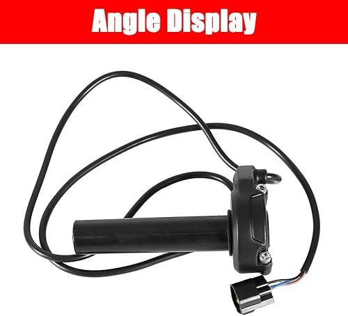 Miniatura 5 de JXMOTONG - Empuñaduras de acelerador y rodamiento JXMOTONG - Juego de empuñaduras de acelerador con cable de acelerador para bicicleta de cross