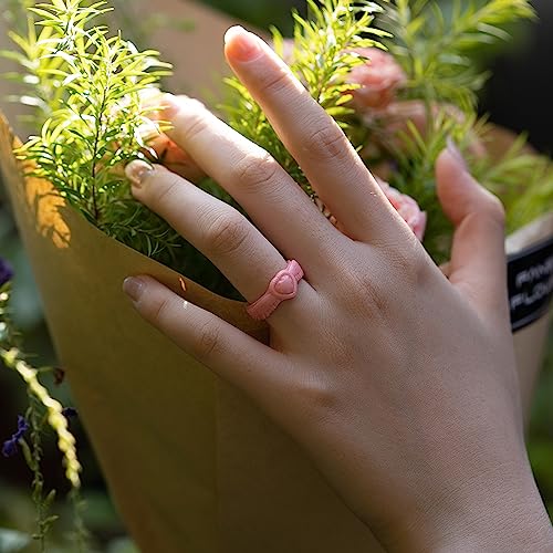 Anillo de silicona acabado mate de 15.7mm con diseño ergonómico sutil 4