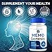 (5 Pack) Memo Genesis Capsules, Official Memogenesis Brain Health Support Pills with All Natural Ingredients, Advanced Brain Energy Supplement with Max Strength Vitamins for Women & Men (300 Capsules)