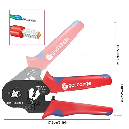 GOCHANGE HSC8 4-4 Pinza Crimpatrice per Cavi