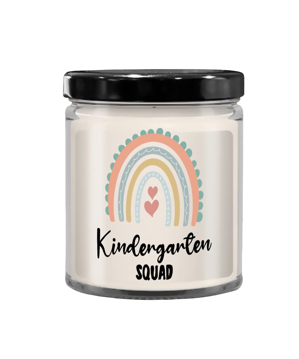Kindergarten Teacher Candle, Kinder Teacher Gifts, Kindergarten Squad, Graduation Gift for Preschool Teacher, Candle Gift for Teacher