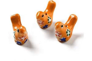 Cheriswelry Porcelain Pigeon Beads, 10Pcs/Pack, for Jewelry Making